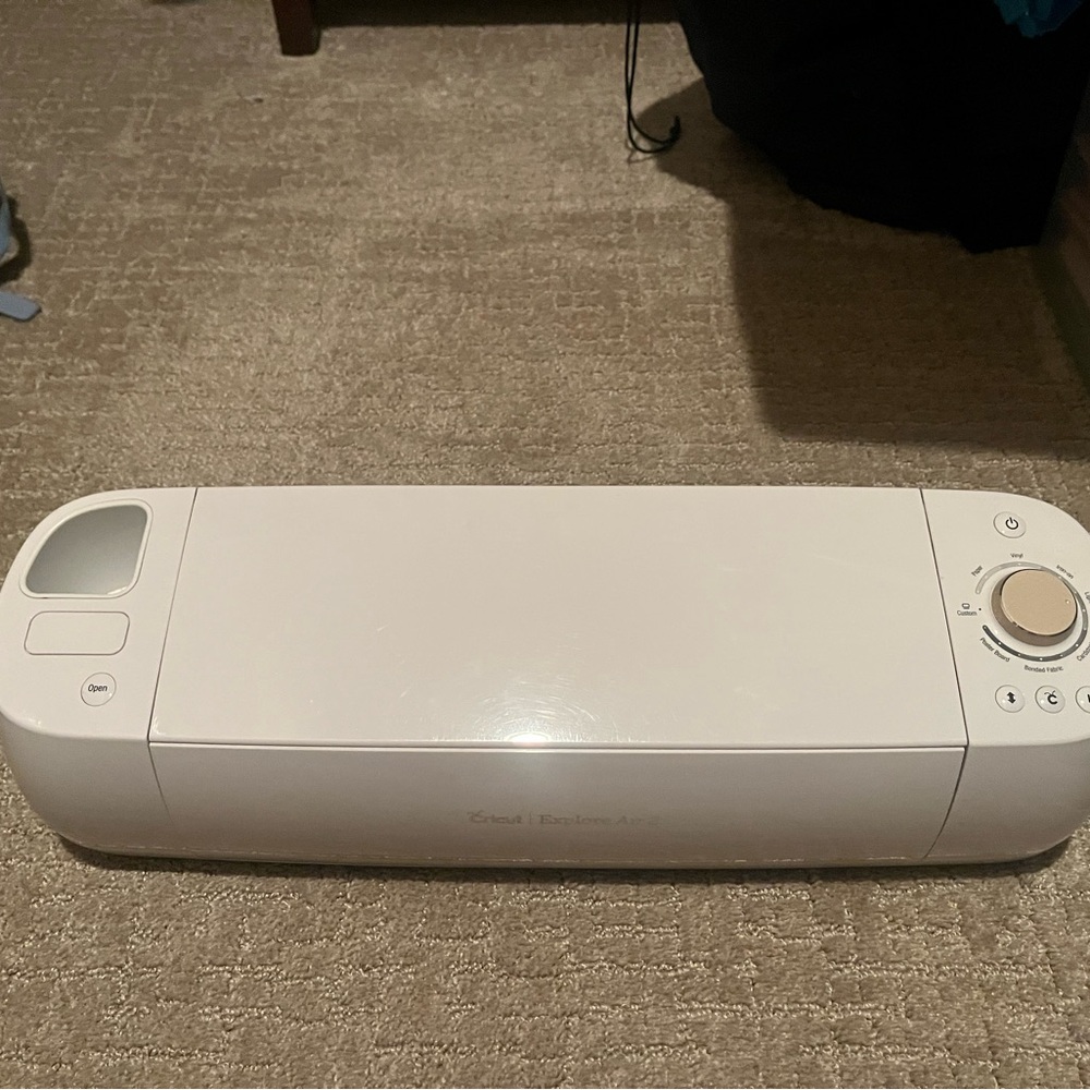 White Cricut Explore Air Cutting Machine